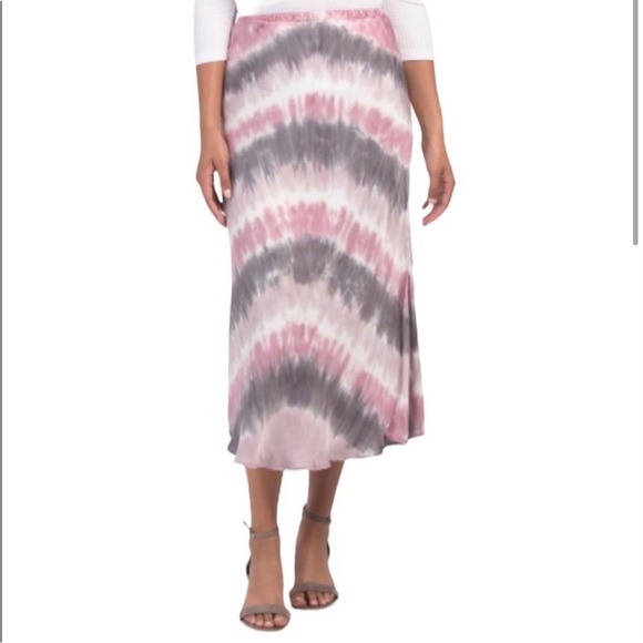 Young Fabulous and broke tie dye midi skirt - Picture 1 of 8